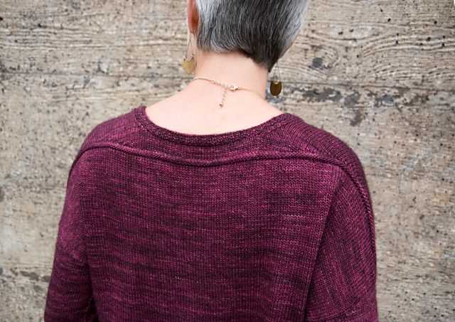 Boxy top knitting pattern