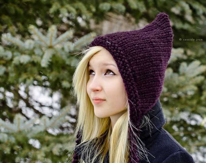 Create your own adorable knitted pixie hat with this easy pattern Knitted pixie hat pattern