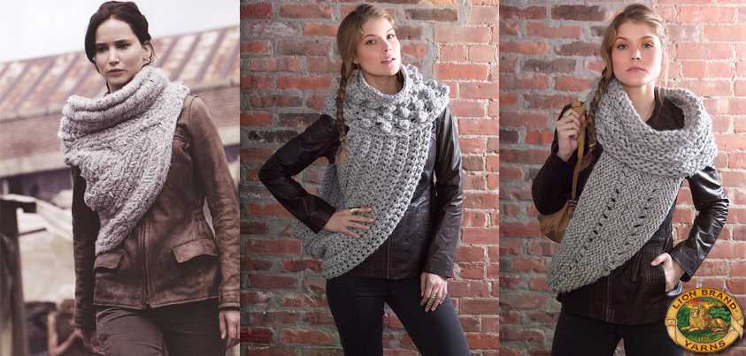 Katniss everdeen knitted cowl pattern