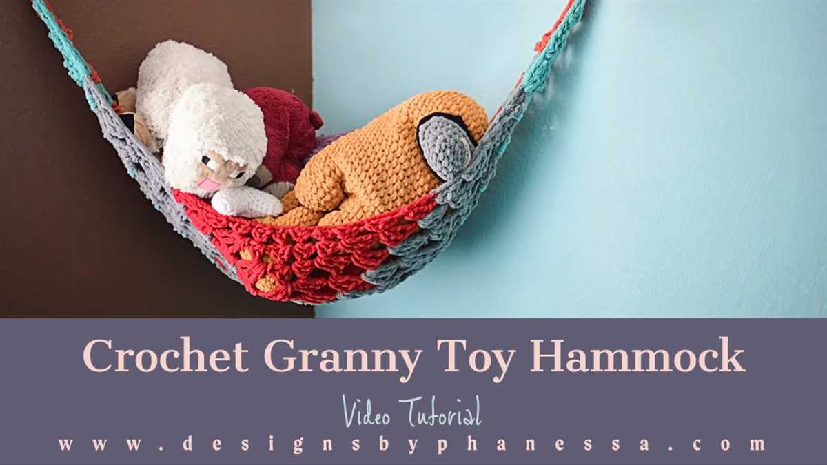 Knitted hammock pattern