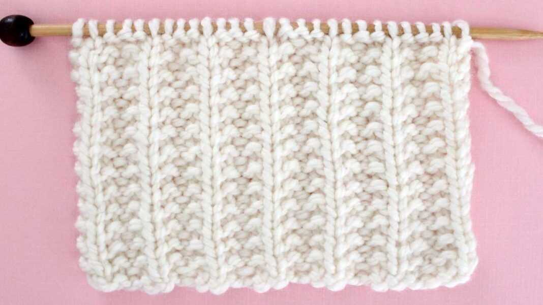 Brackets in knitting pattern