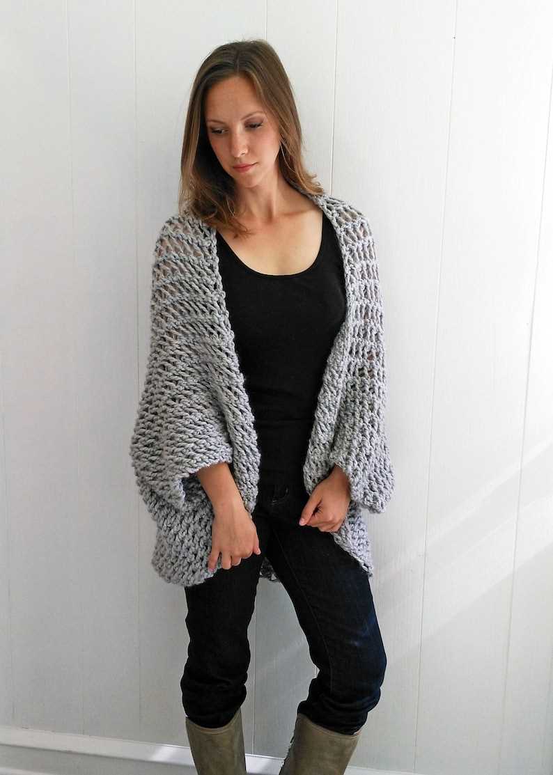 Blanket cardigan knitting pattern free