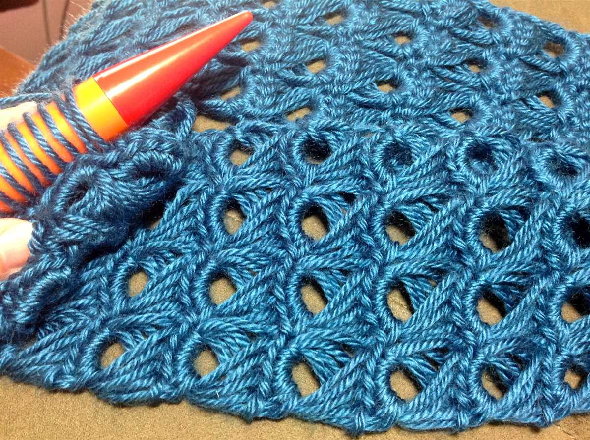 Broomstick lace knitting patterns