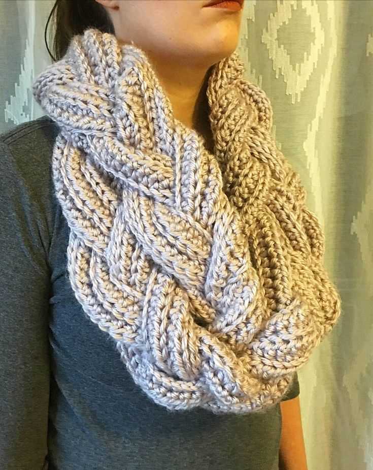 Cable knit snood pattern free