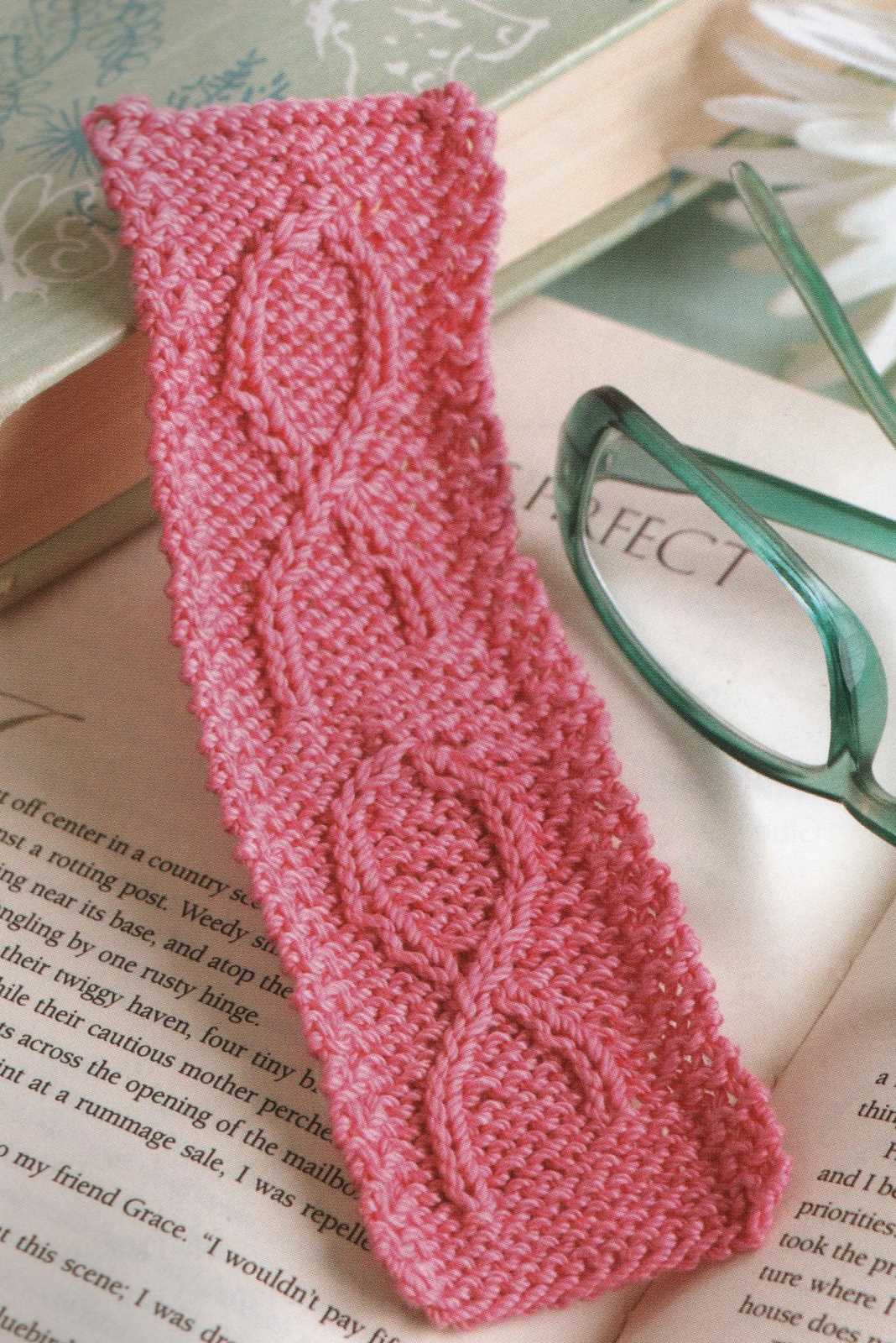 Knit bookmark patterns