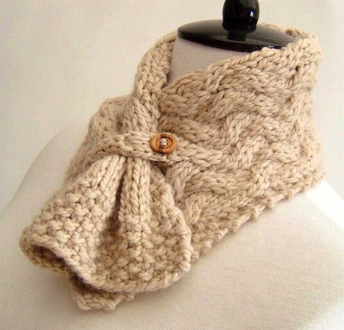 Free neck warmer knit patterns