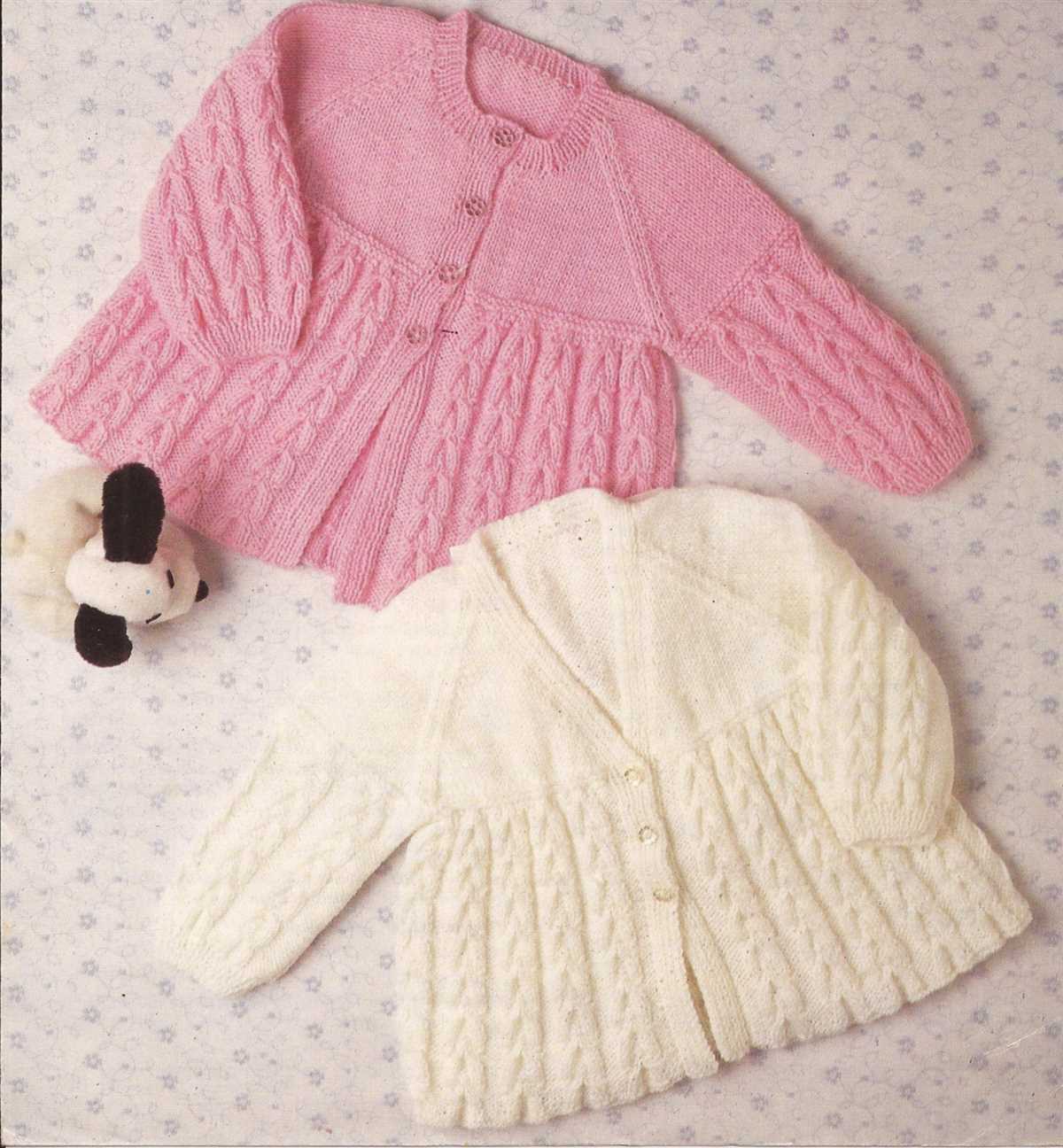 Matinee jacket knitting pattern