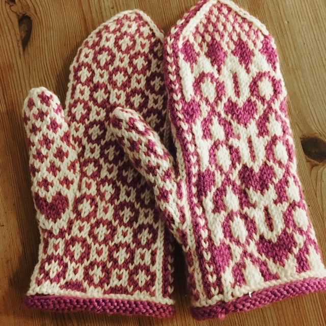 Free vintage knitting patterns mittens