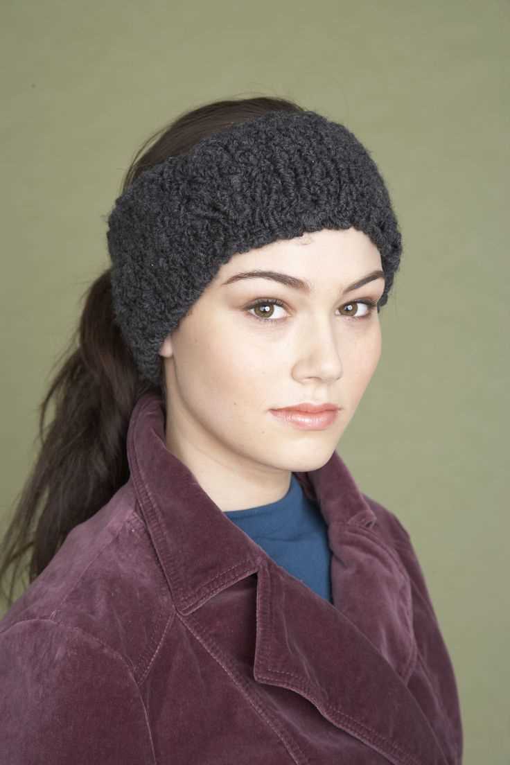 Bulky knit headband pattern