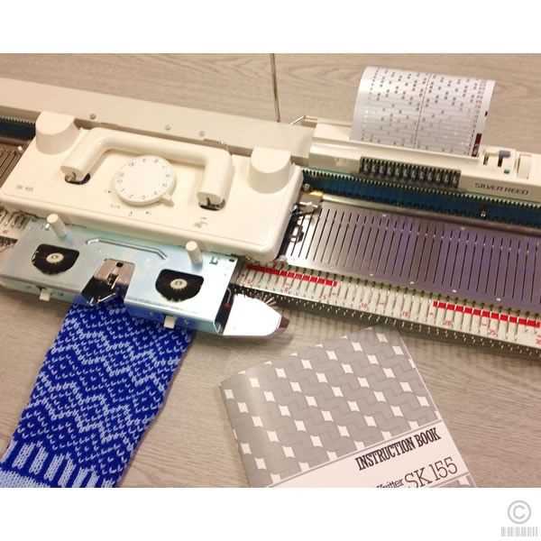 Bulky knitting machine patterns