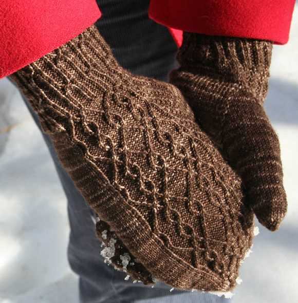 Bulky knit mitten pattern free