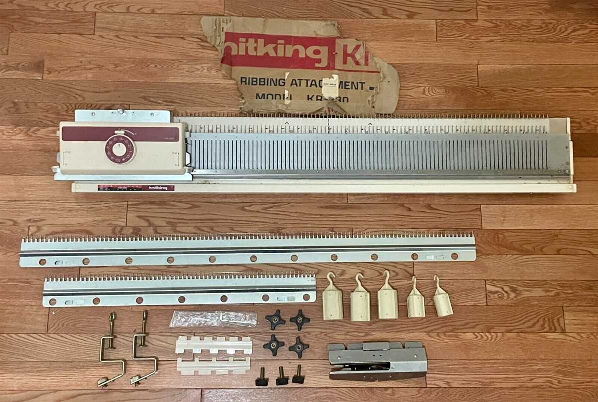 Bulky knitting machine patterns