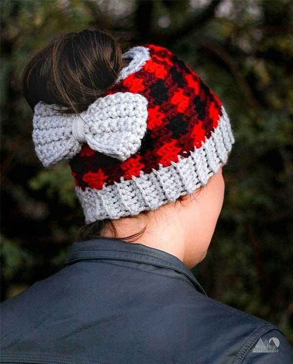 Bun beanie knitting pattern free