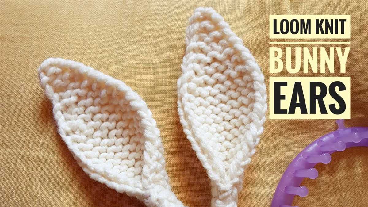 Bunny ears knitting pattern
