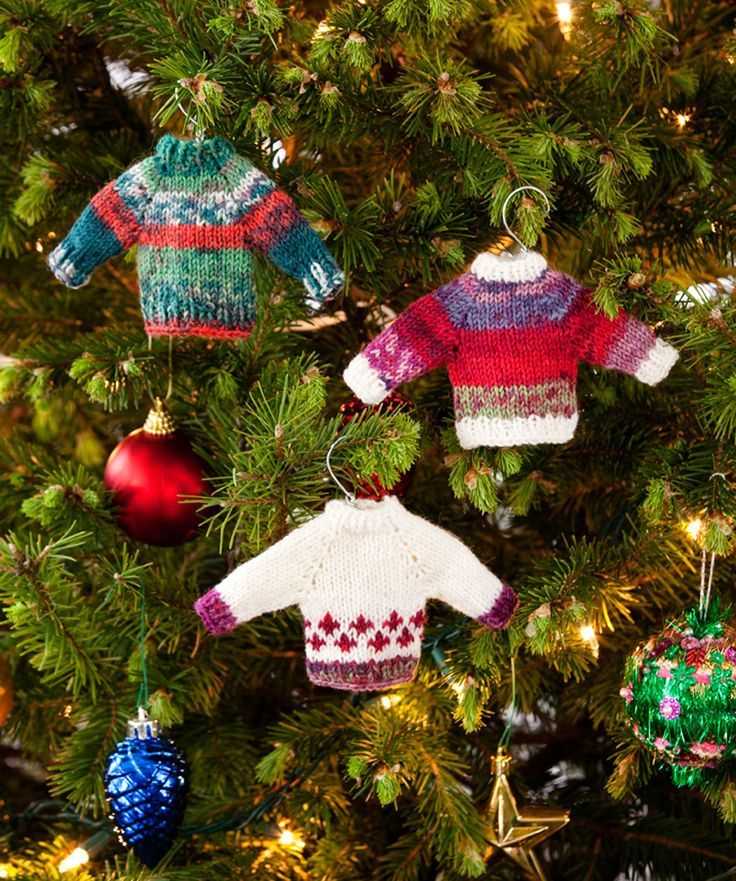Christmas tree free knitting pattern
