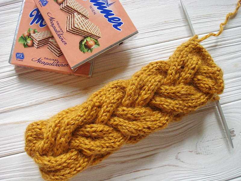 Chunky knit headband pattern