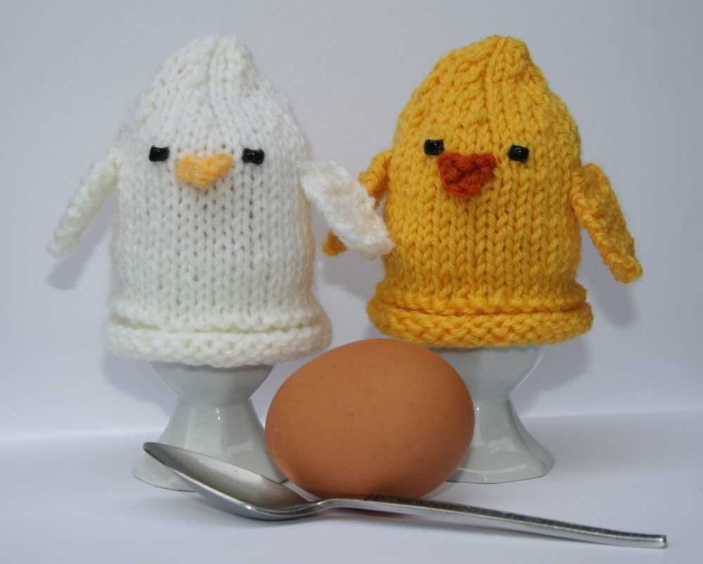 Chick and egg knitting pattern