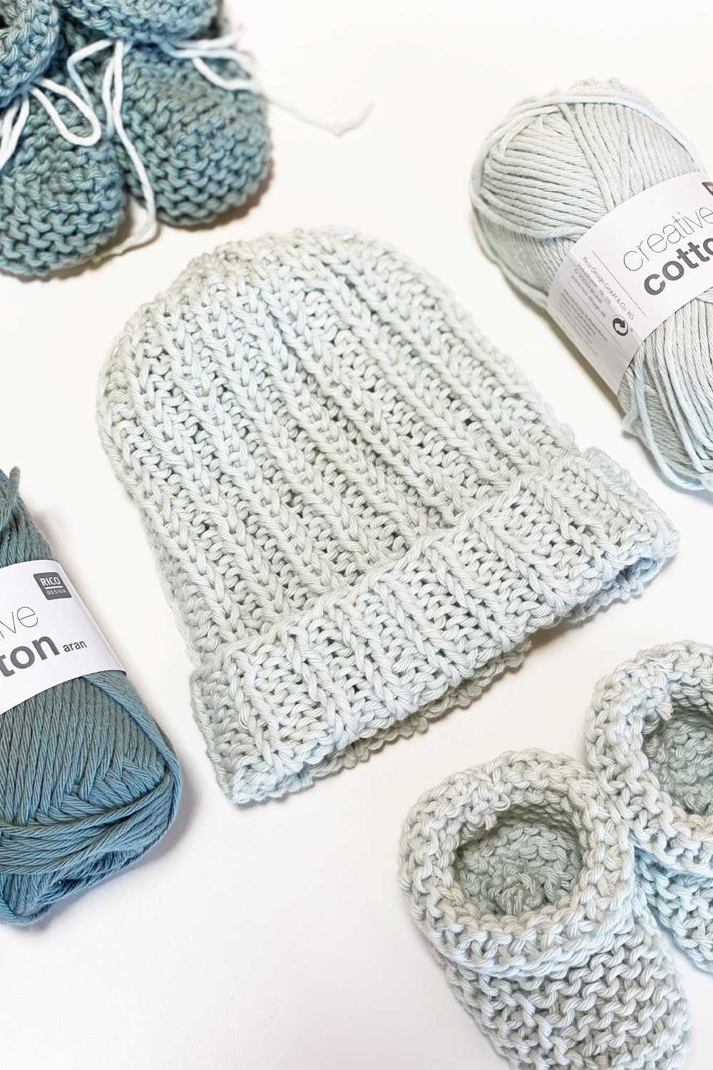 Beanie knit pattern straight needles