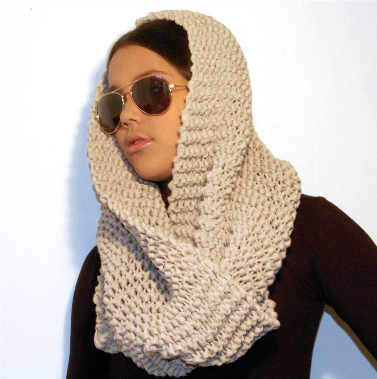 Hijab knitting pattern