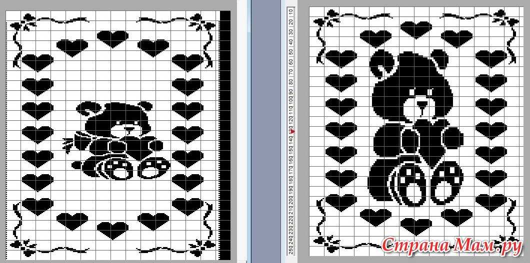 C2c knitting pattern