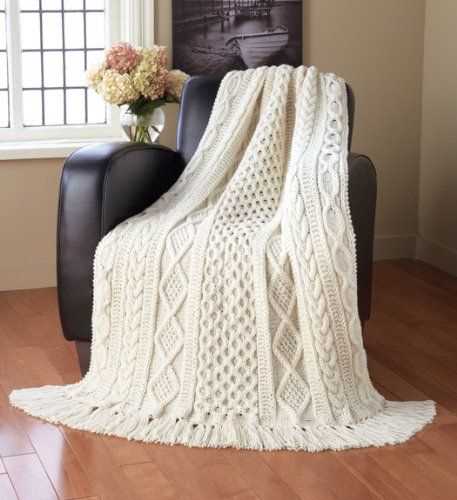 Cable knit afghan pattern free