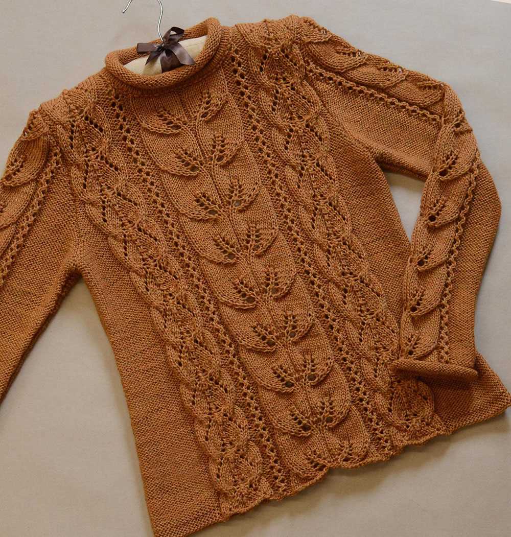 Cable knit jumper pattern free