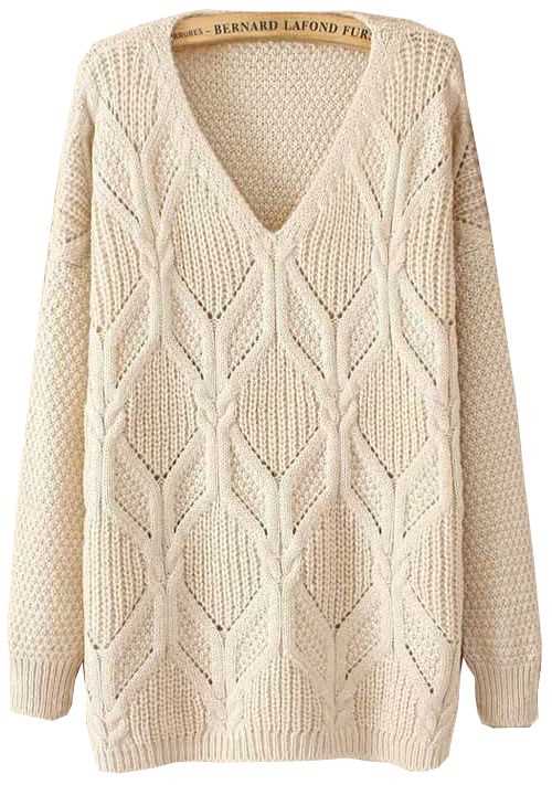 Cable knit sweater pattern free