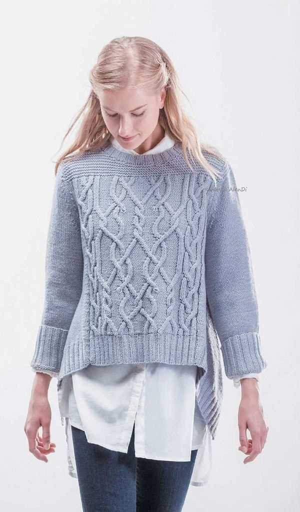 Cable knit sweater pattern free
