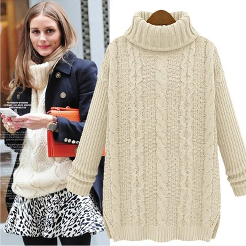 Cable knit turtleneck sweater pattern