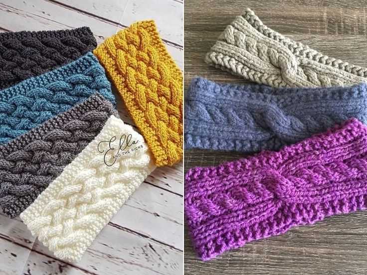 Create a Beautiful Cable Knit Headband with this Free Pattern Cable knit headband free pattern
