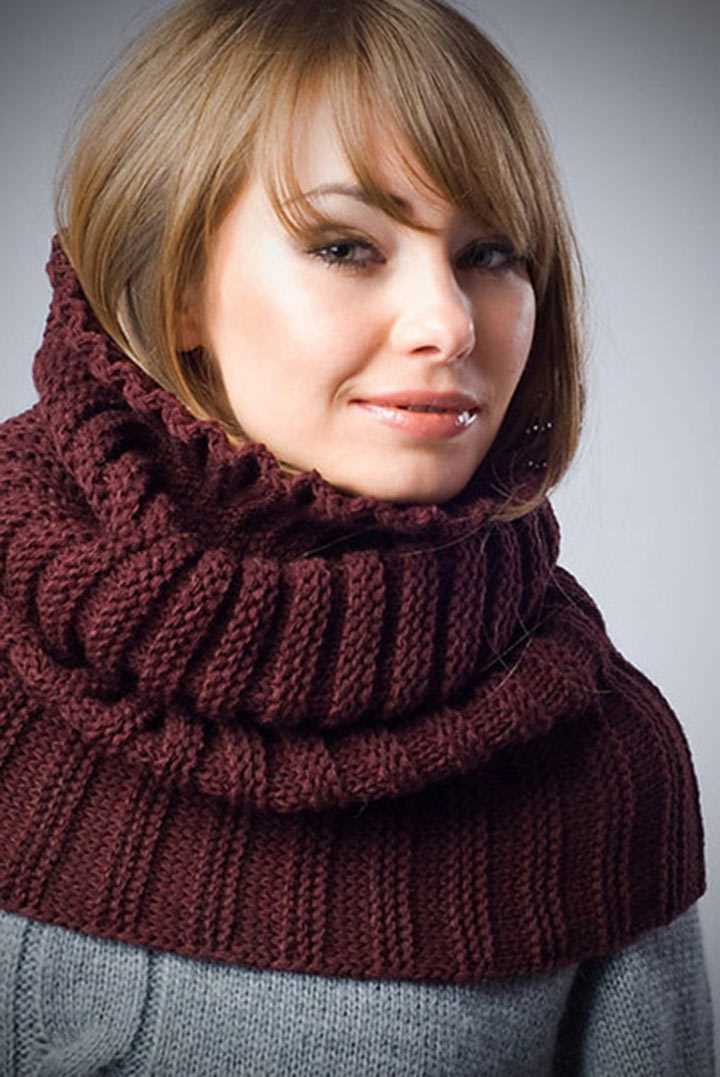 Cable knit snood pattern free