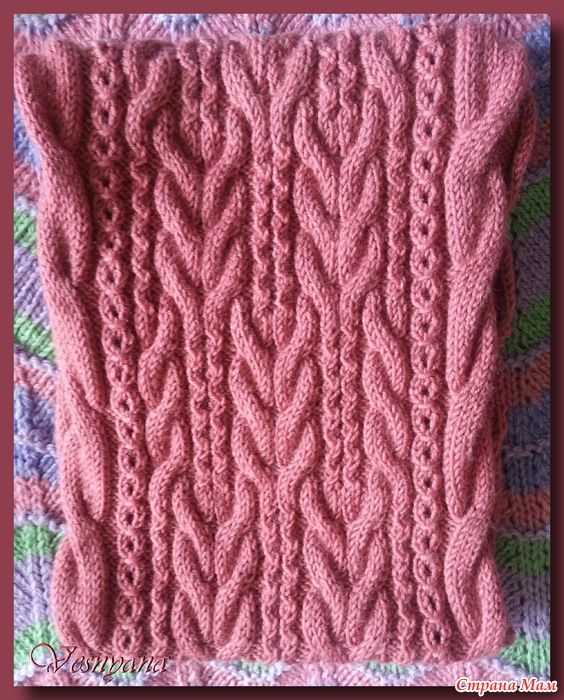 Cable knit snood pattern free