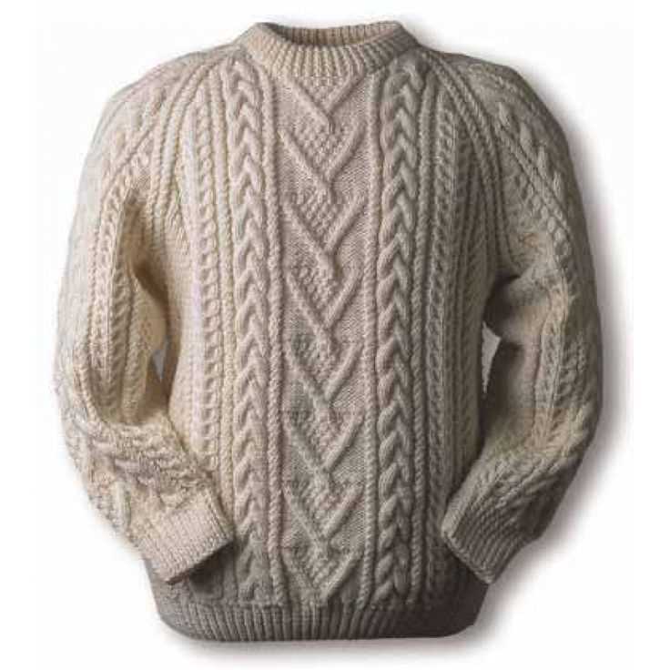 Cable knit sweater mens pattern