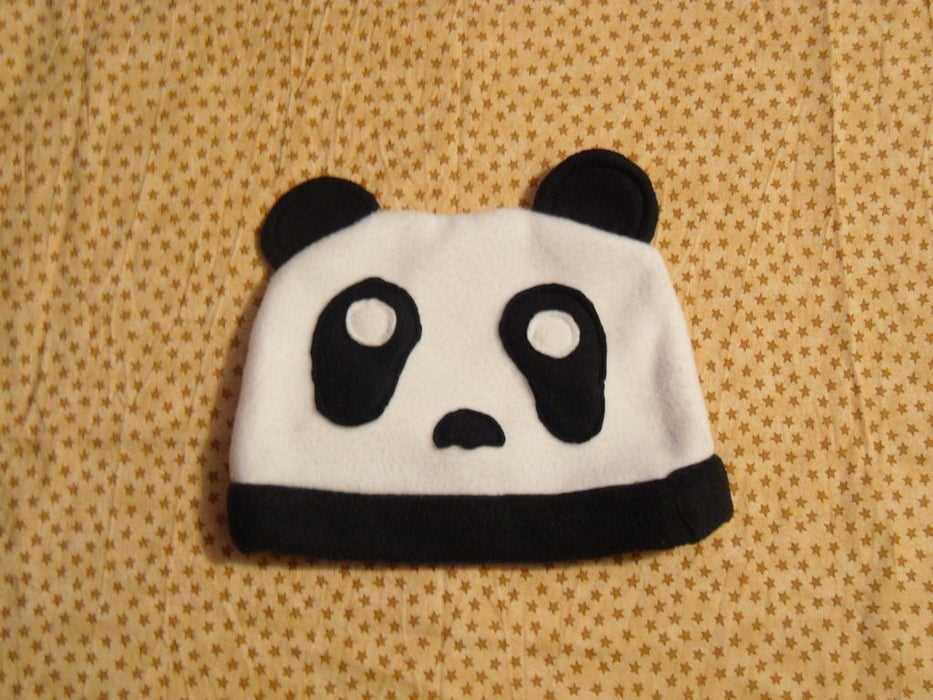 Knitted panda hat pattern free