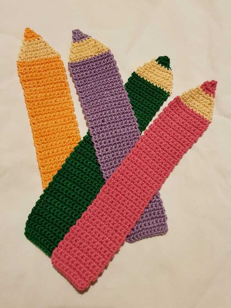 Knit bookmark patterns