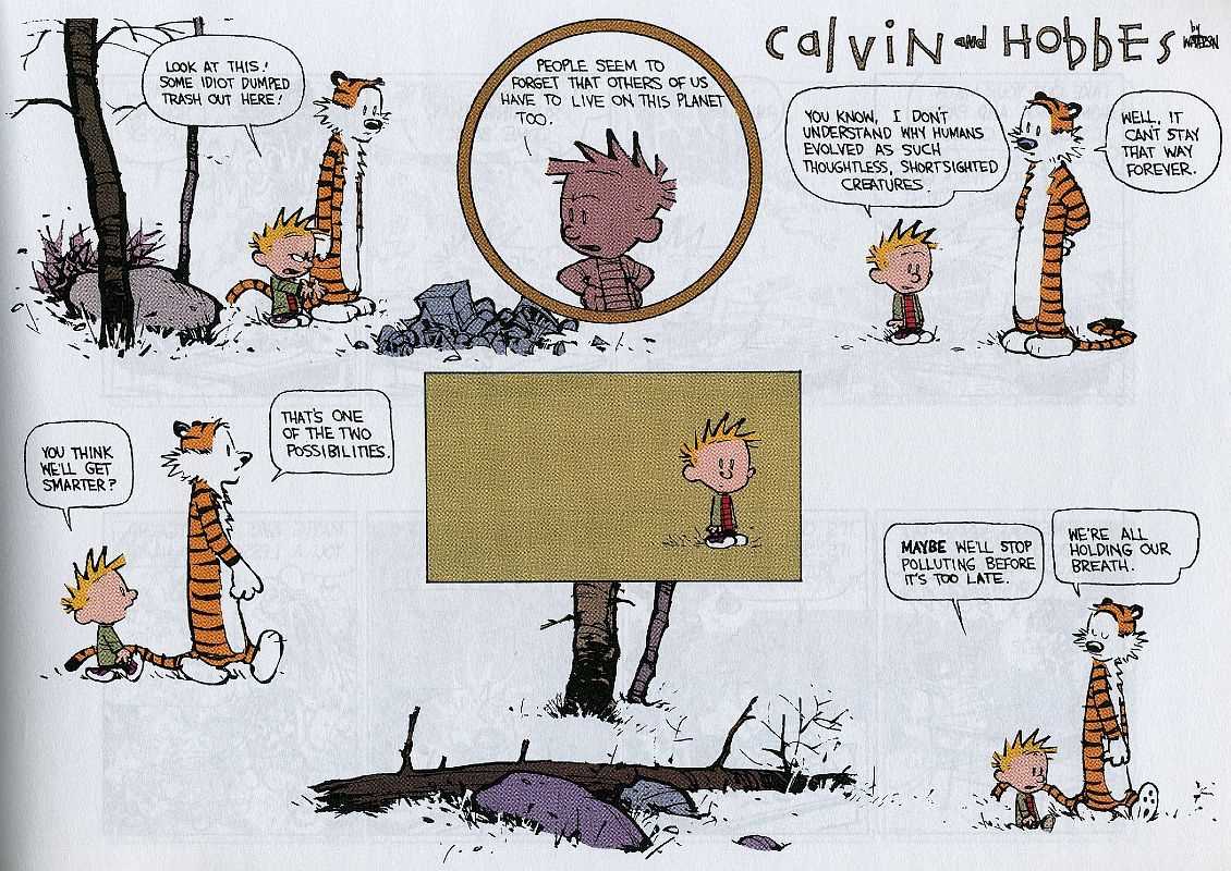 Calvin and hobbes knitting pattern
