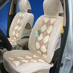 Car seat cover knitting pattern