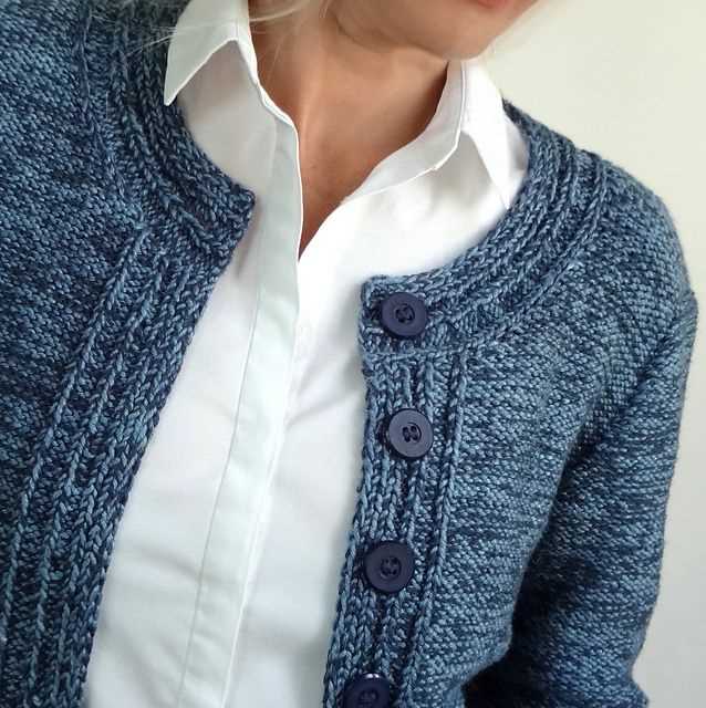 Cardigan jacket knitting pattern