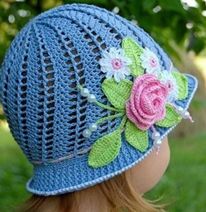 Knit summer hat pattern