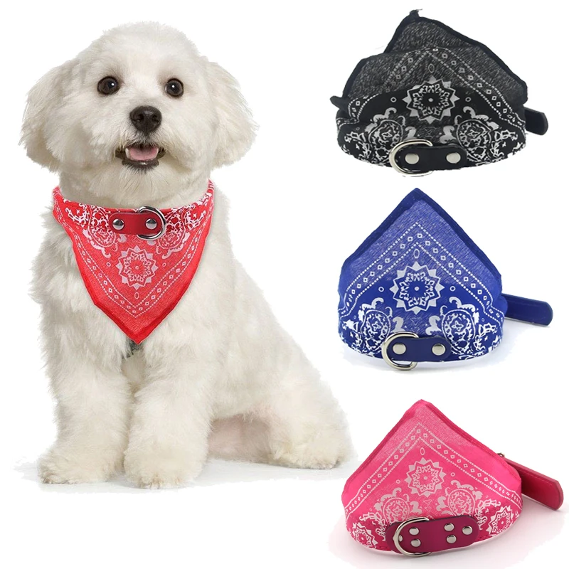 Knitted bandana pattern for dogs