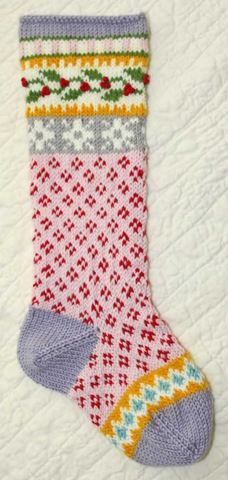Free knitted christmas stocking patterns