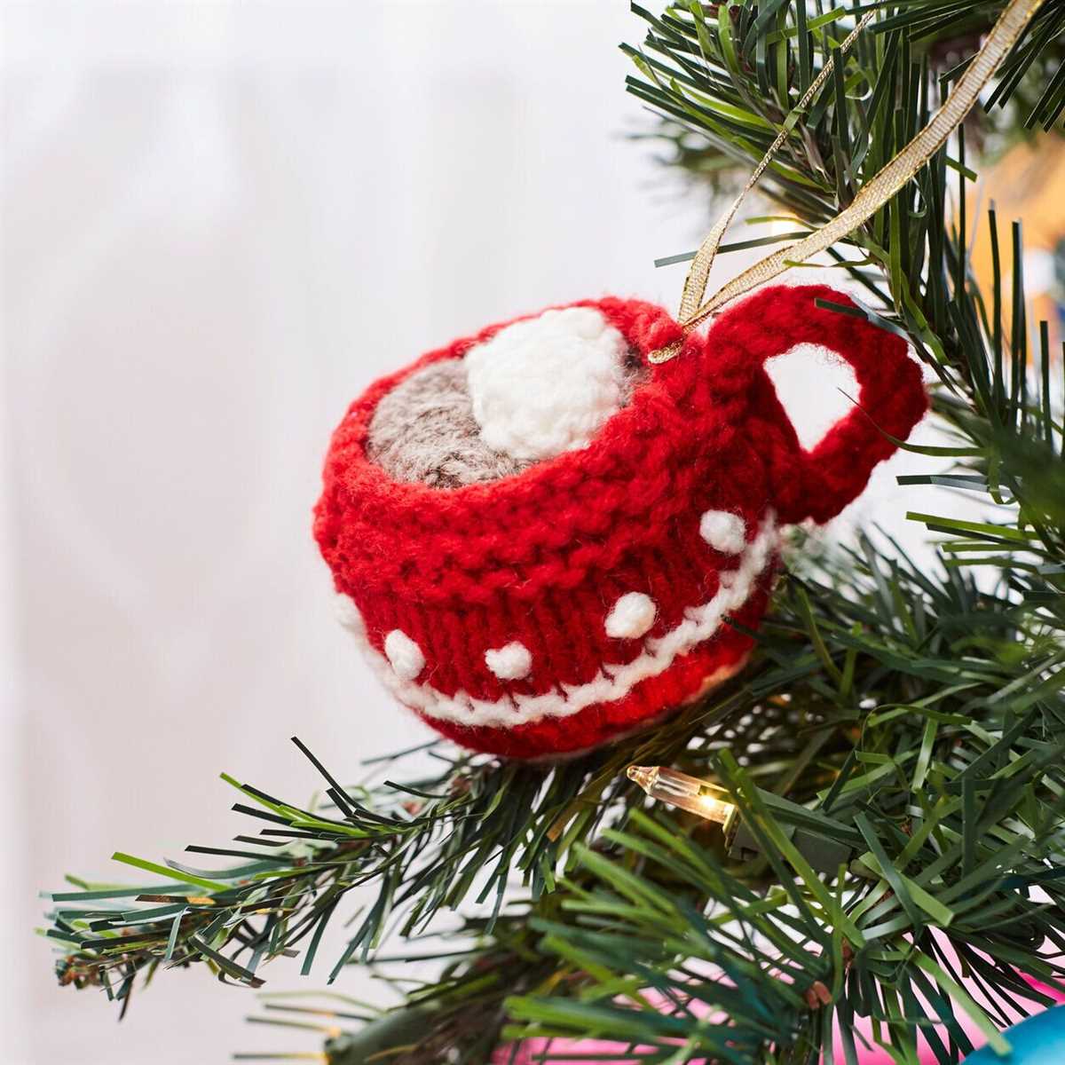 Christmas pudding knitting pattern