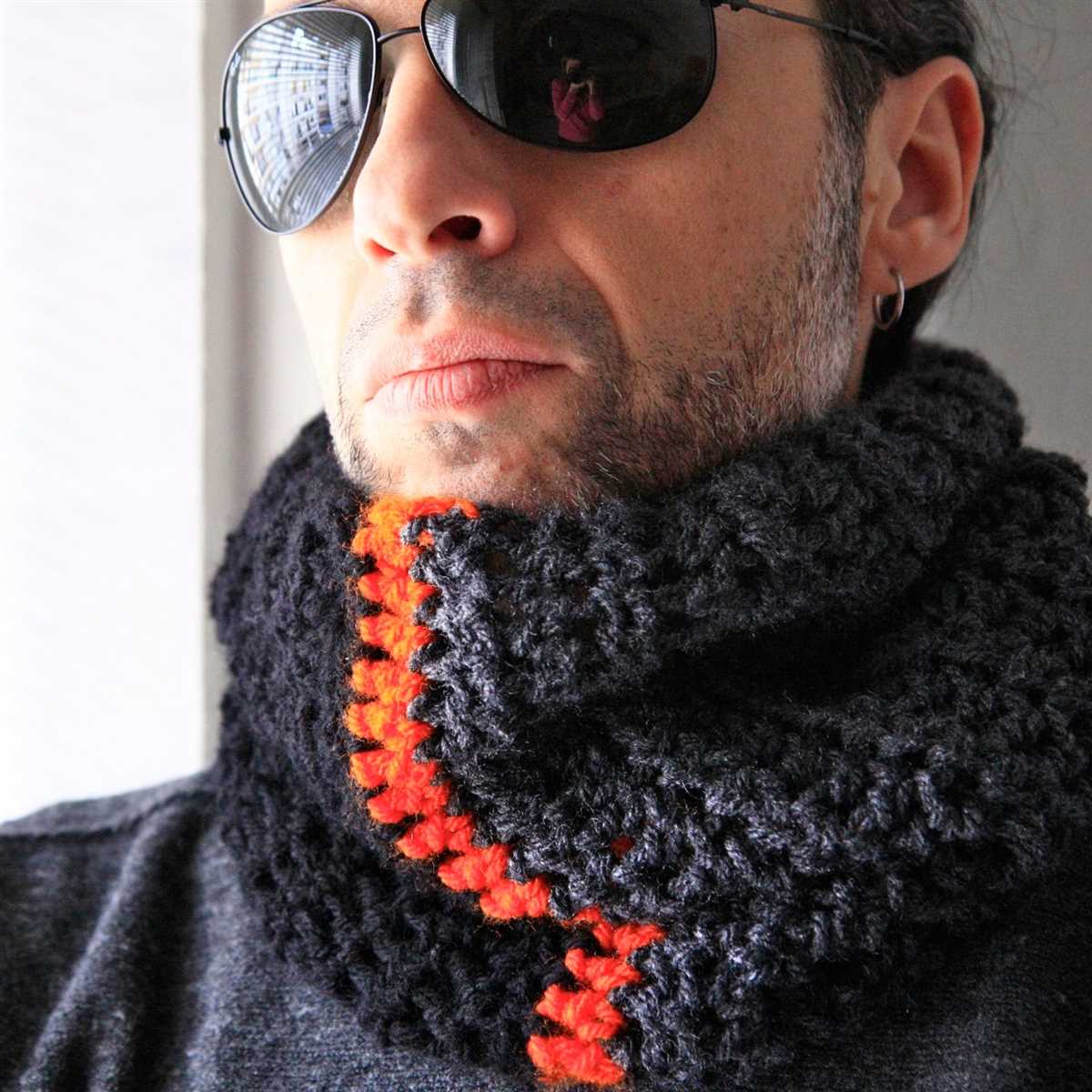 Mens cowl knitting patterns