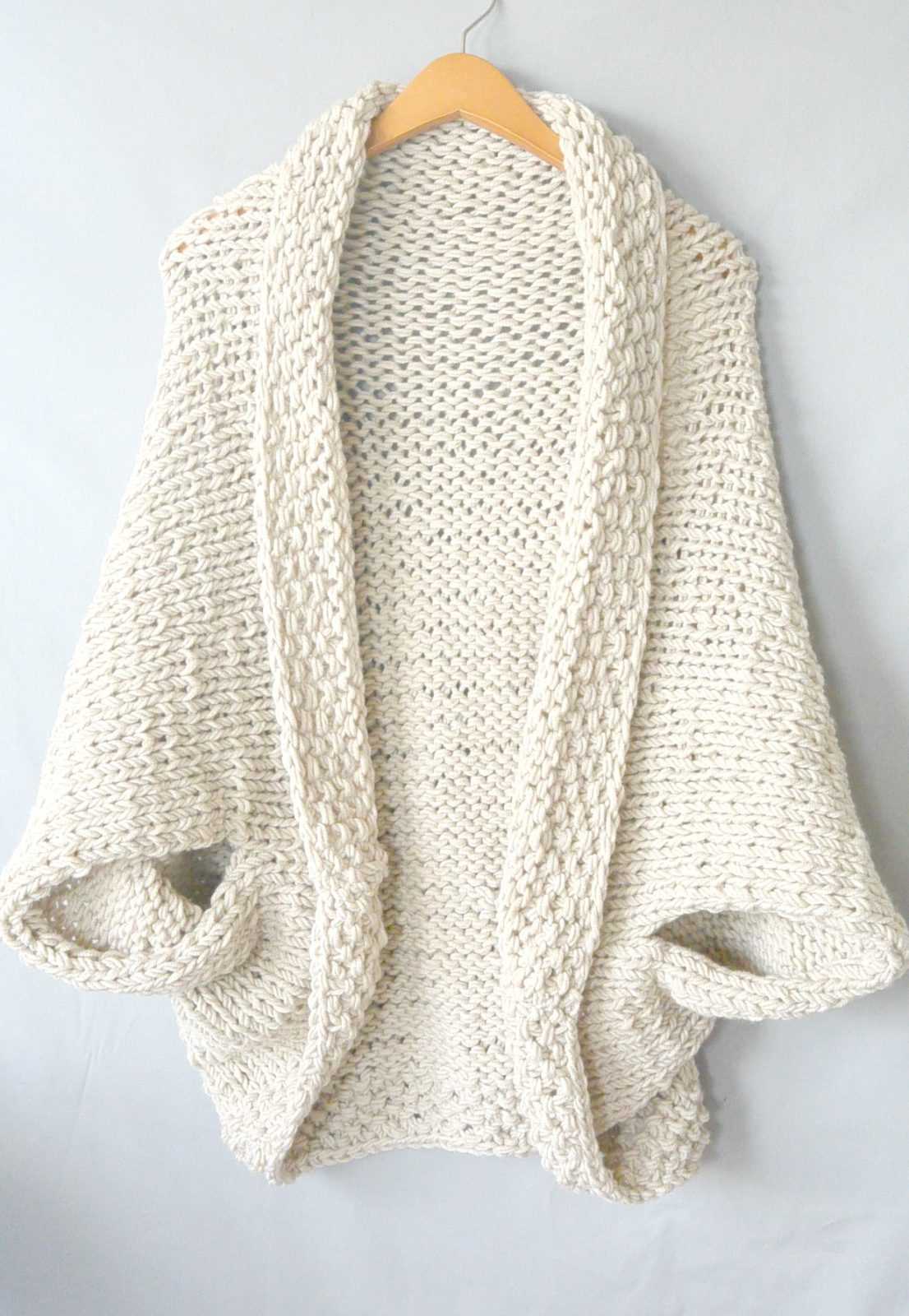 Blanket cardigan knitting pattern free