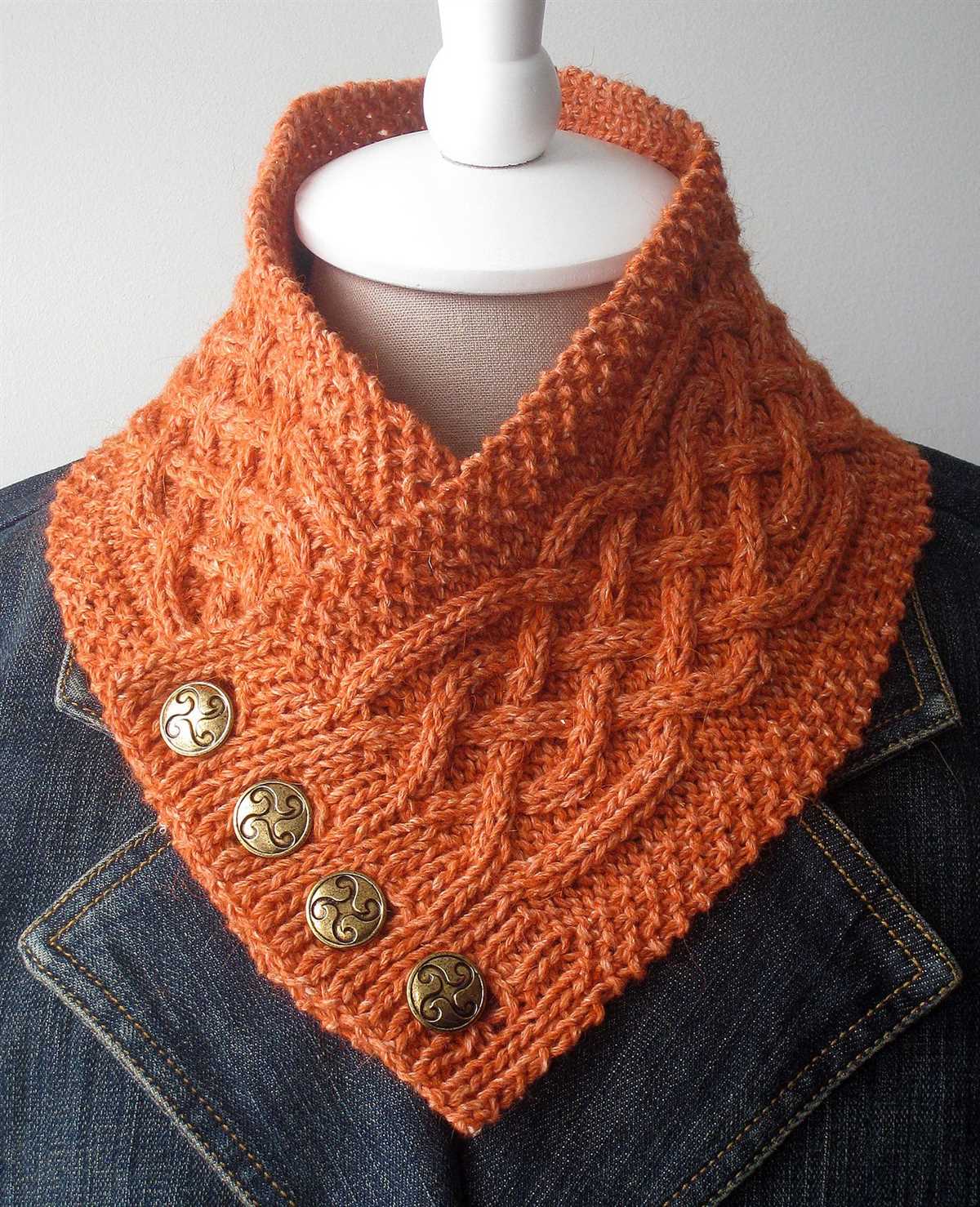 Celtic cable scarf knitting pattern free