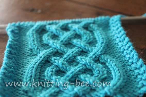 Celtic cable scarf knitting pattern free