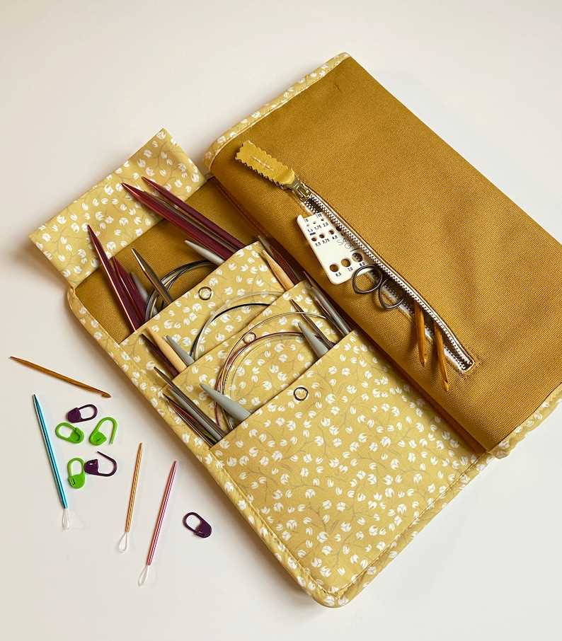 Knitting needle case pattern pdf
