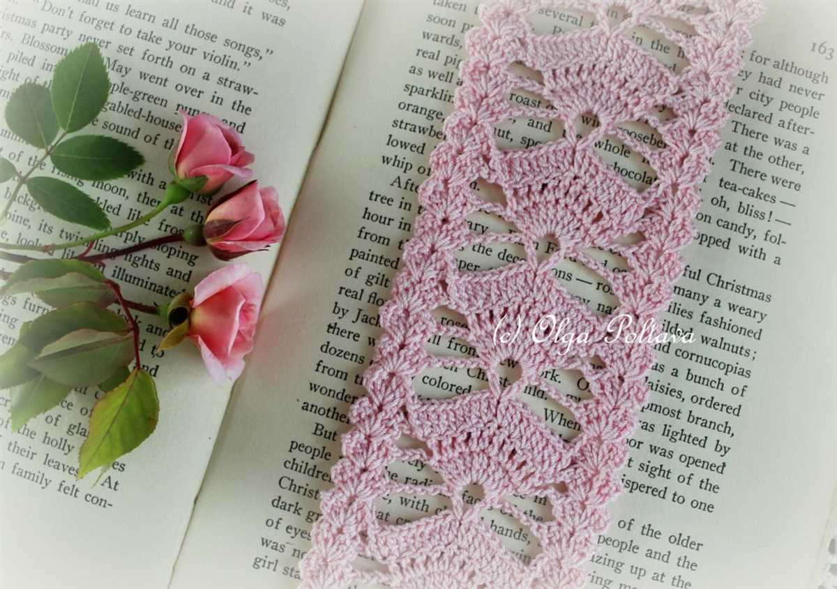 Free knitted lace bookmark patterns