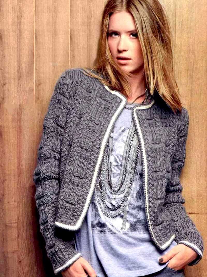 Chanel jacket knitting pattern