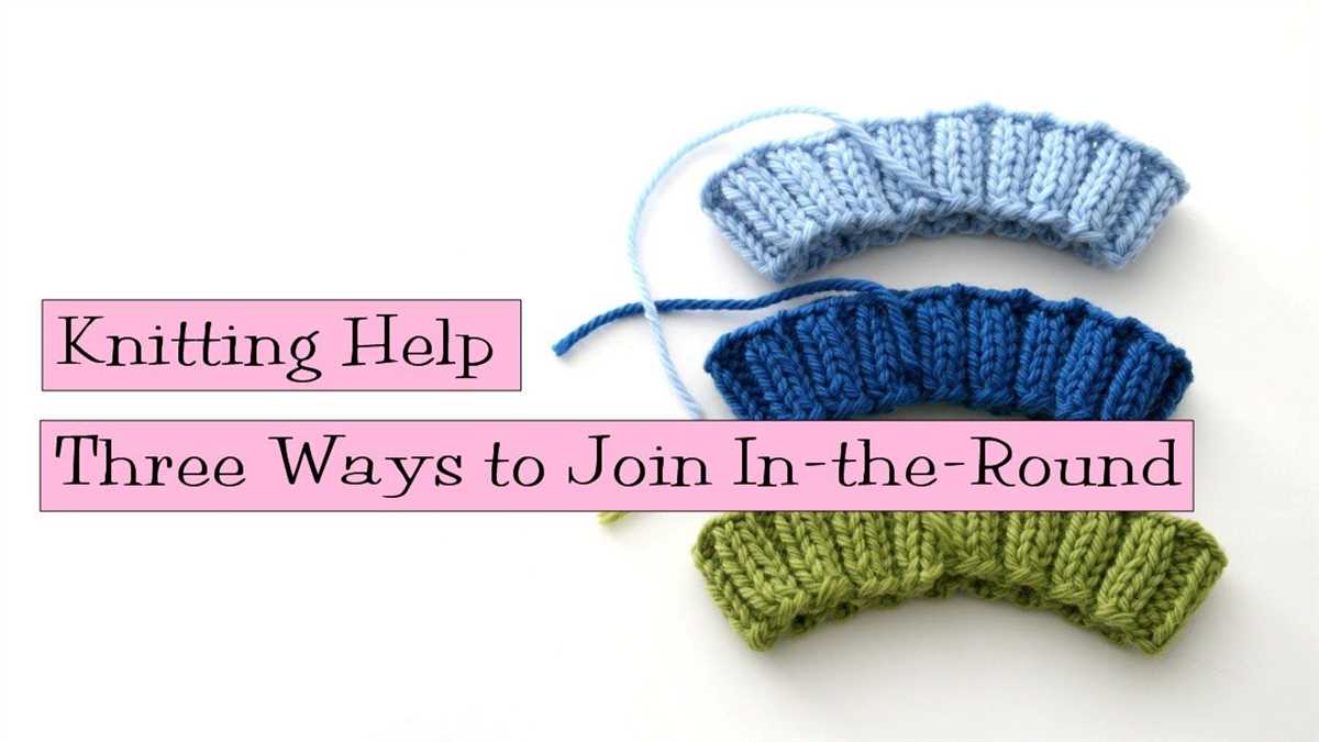 Chevron knitting pattern in the round